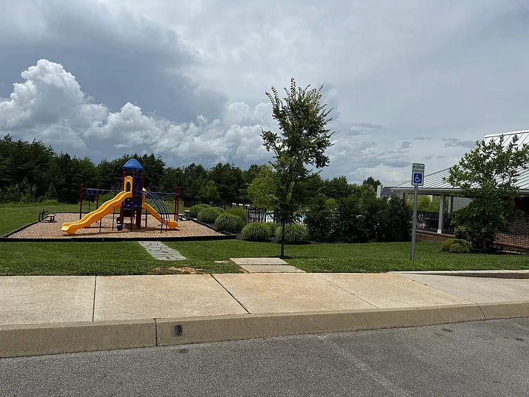 Playground and grilling and picnic area