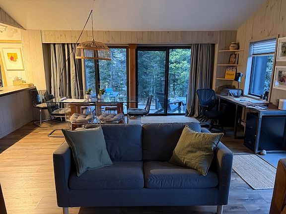 Open concept living.