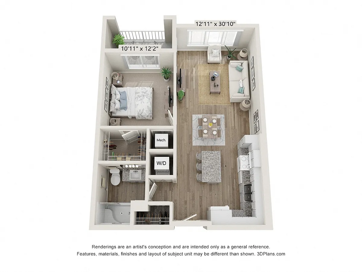 Floor plan 1A