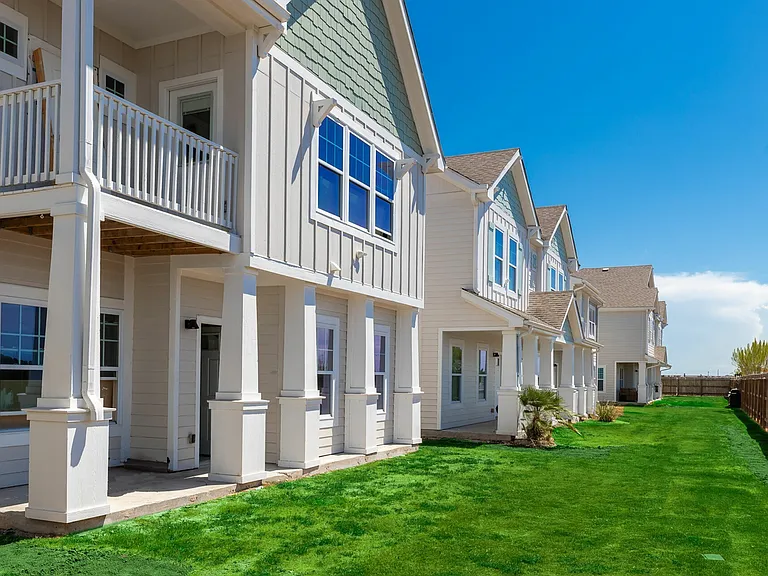 Enjoy Private Patios and Balconies in Beautiful Townhomes at Seaglass Apartments - Your Coastal Corpus Christi Home