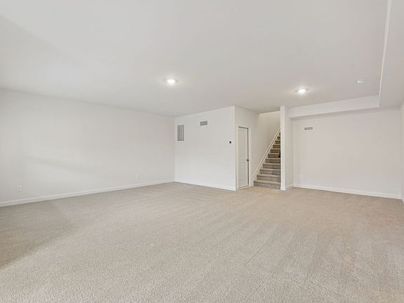 The loft area is the perfect for spot for cozy gatherings with company.