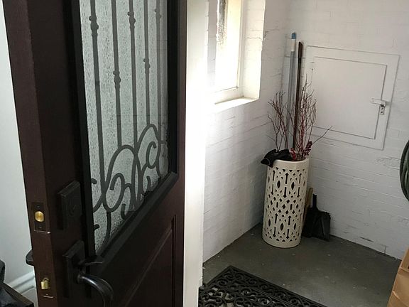 Unit with its own private entry at street level.