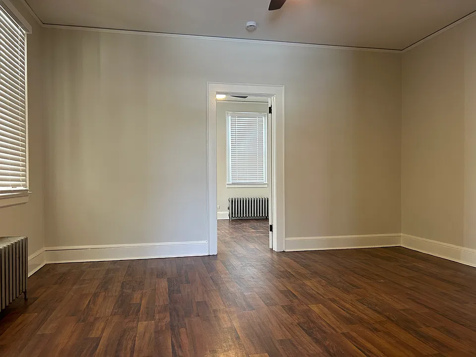 Living Room (Entrance to Apartment) leading to Bedroom 1
