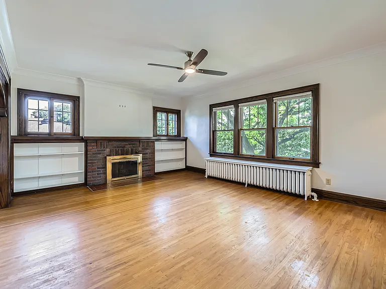 Living Room - overlooks athletic field
