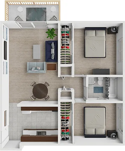 Floor plan Seaport