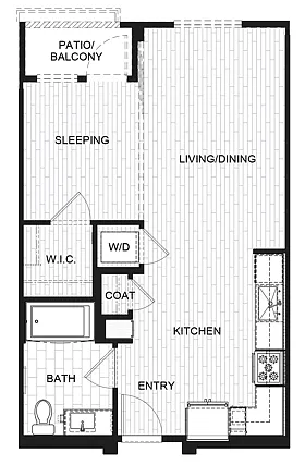 Floor plan The Spark