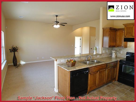 The Jackson Floor Plan by Home Creations and marketed by ZION Real Estate 800-ZION-USA and www.zionn