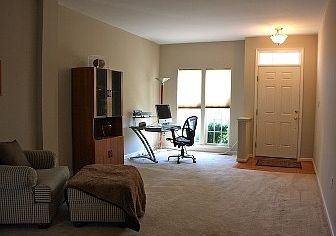 Spacious Office in lieu of traditional LR/DR