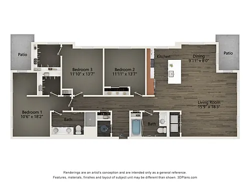 Floor plan C2B