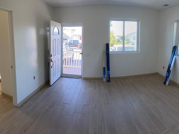 Radient floor heating and cooling troughout.