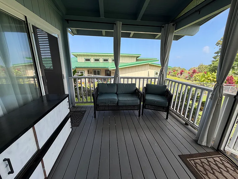 View of screened lanai