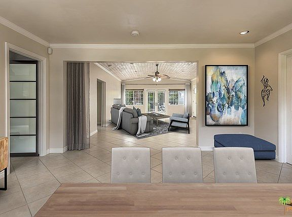 Open Plan with Vaulted Ceilings in Living Room!