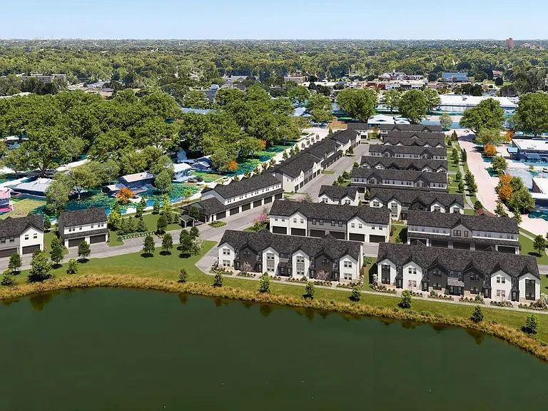 Aerial View of Community