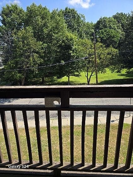 View of Tyler Park from balcony.