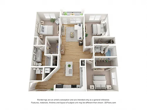 Floor plan C1-Phase 1