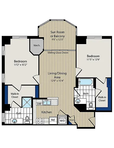 Floor plan Georgetown