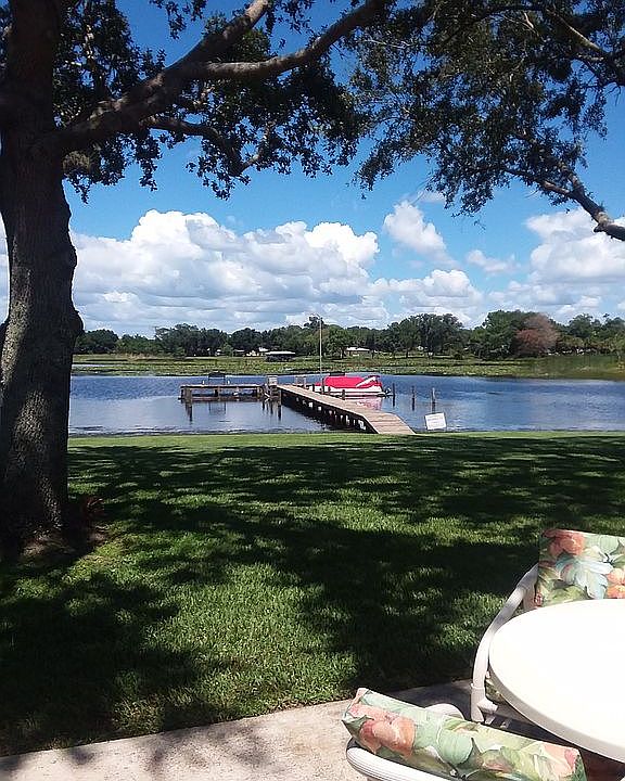 view from the lanai