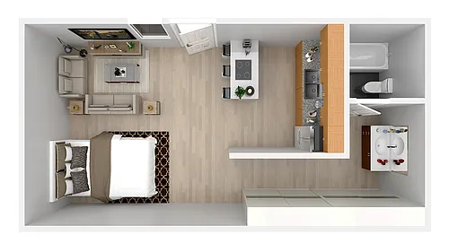 Floor plan KNC Studio