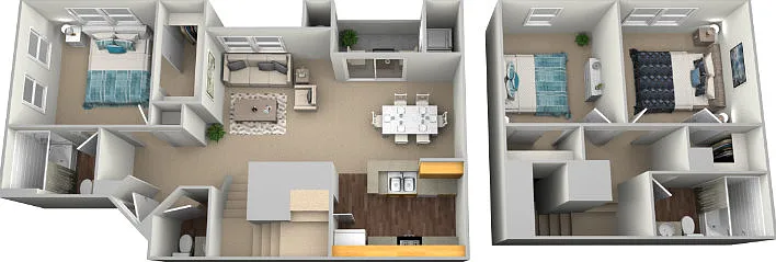Plan 5 Floorplan Diagram