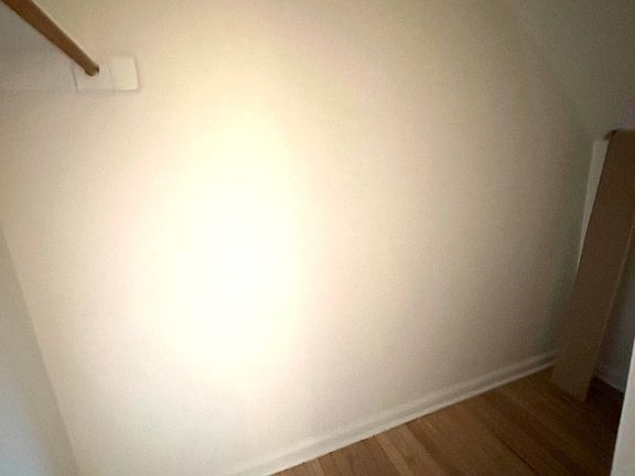 Huge L shaped coat / storage closet as you enter the living room. This could fit big luggage bags etc.