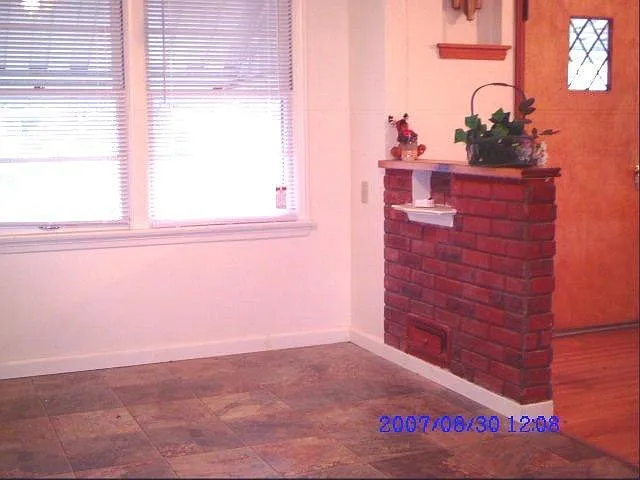 Brick entry way