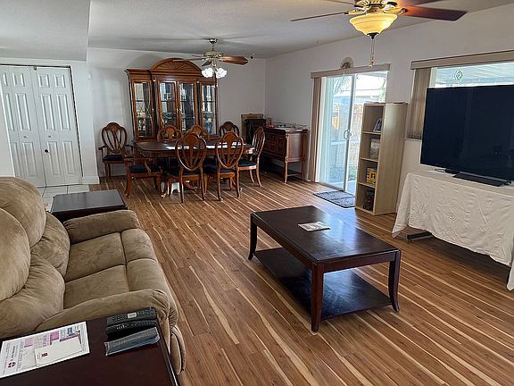 Entry closet, dining/living 