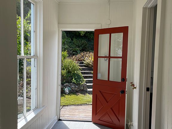 Hall to Dutch Doors and your garden