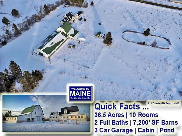 111 Currie Road, Smyrna, ME 04780