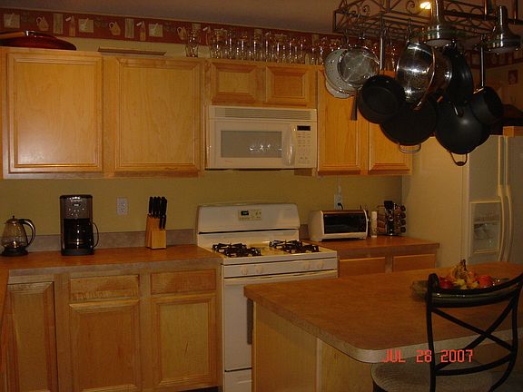 kitchen with upgraded appliances