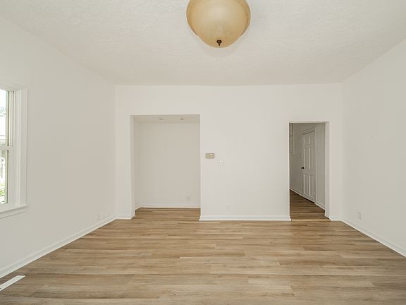 View of the living room, complete with a cute little alcove!