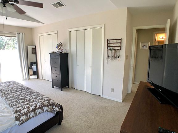 Bright, spacious master bedroom