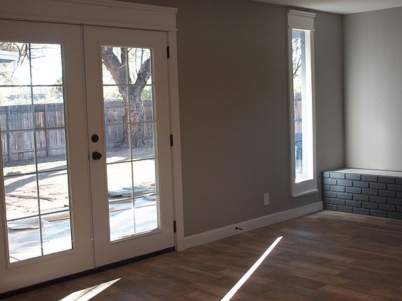 French Doors to Back Yard