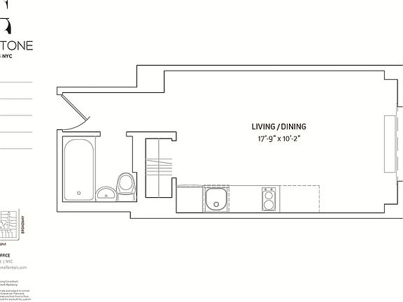 2nd image of 212 W 91st St APT 333