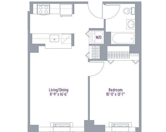 2nd image of 310 E 2nd St APT 3M