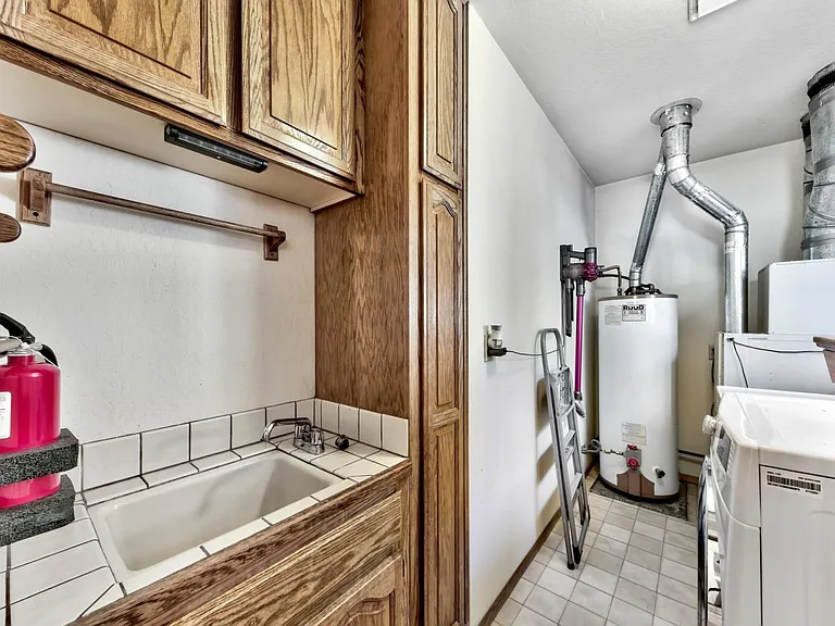 Laundry room.