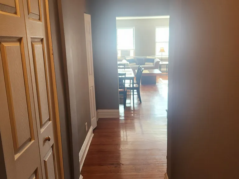 Closets at entrance