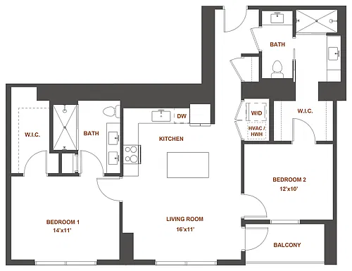 Floor plan 2-E