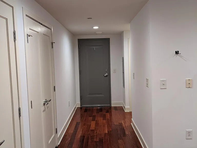 Walkway from main door to the main area.