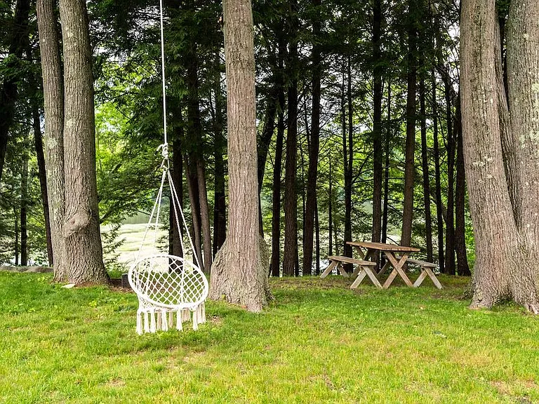 Side yard swing