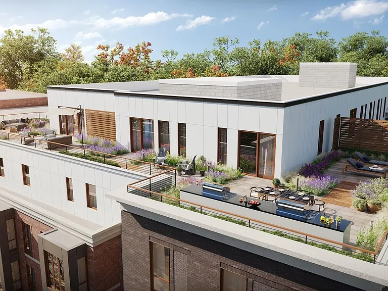 Rooftop with Skyline Views