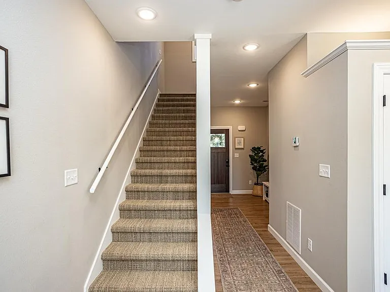 Stairs to second level
