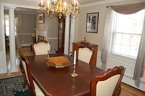 Formal dining room ...