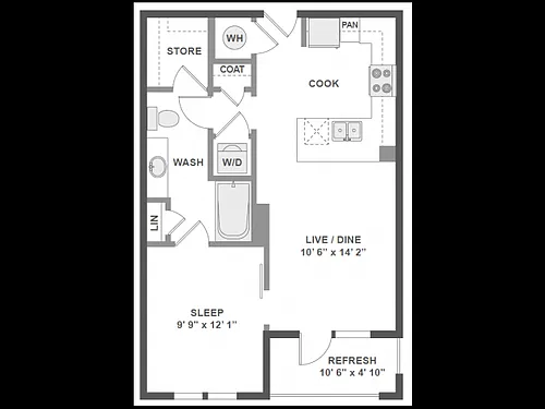 Floor plan Juniper