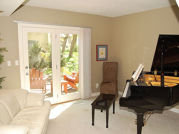 Music room adjacent to Great Room