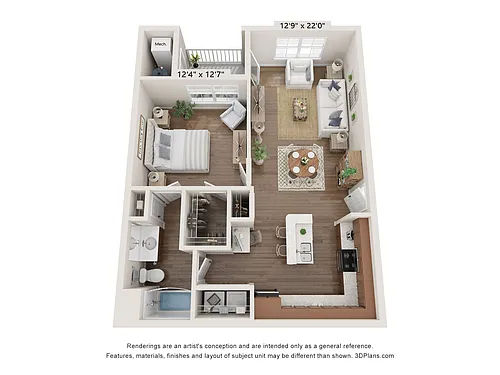 Floor plan Magnolia