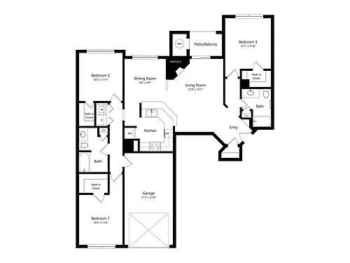 Floor plan Royal Birkdale