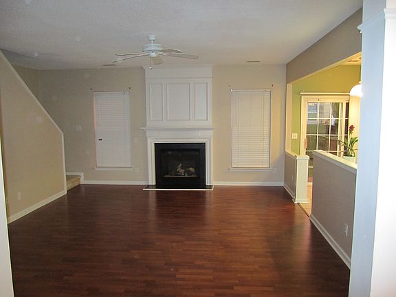 Living Room with Gas log Fireplace