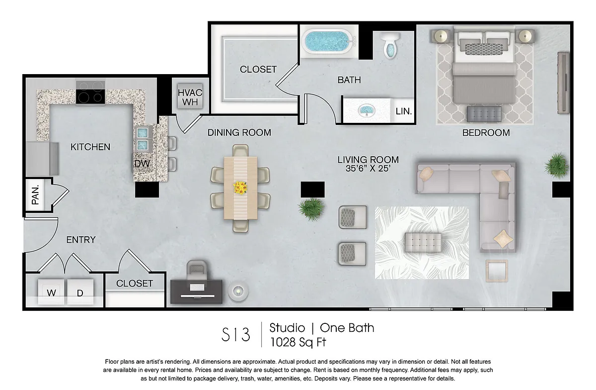 Floor plan S13