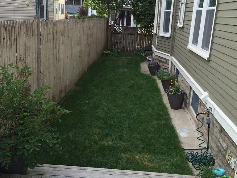 Shared Side Yard/Deck