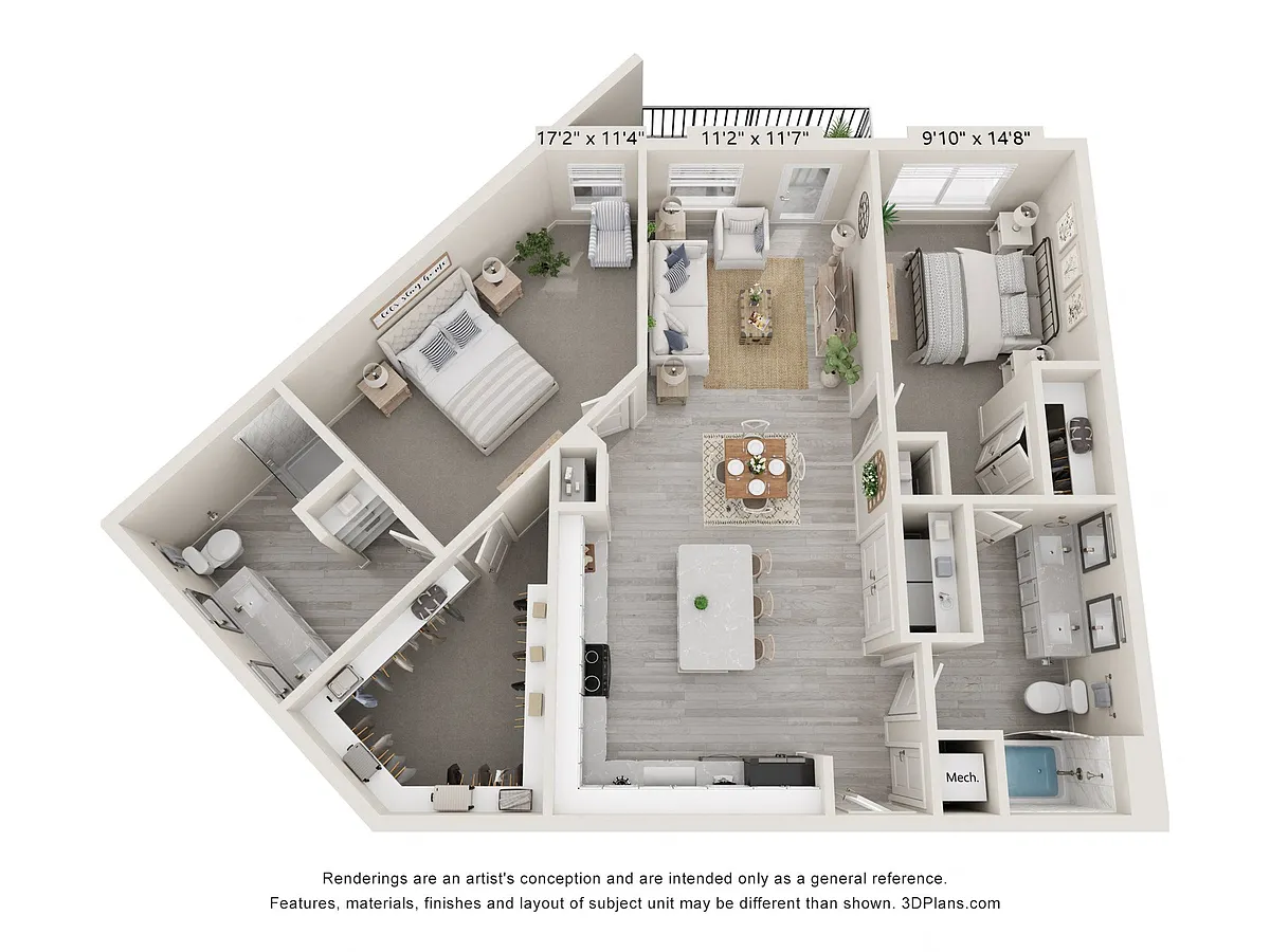 Floor plan B1